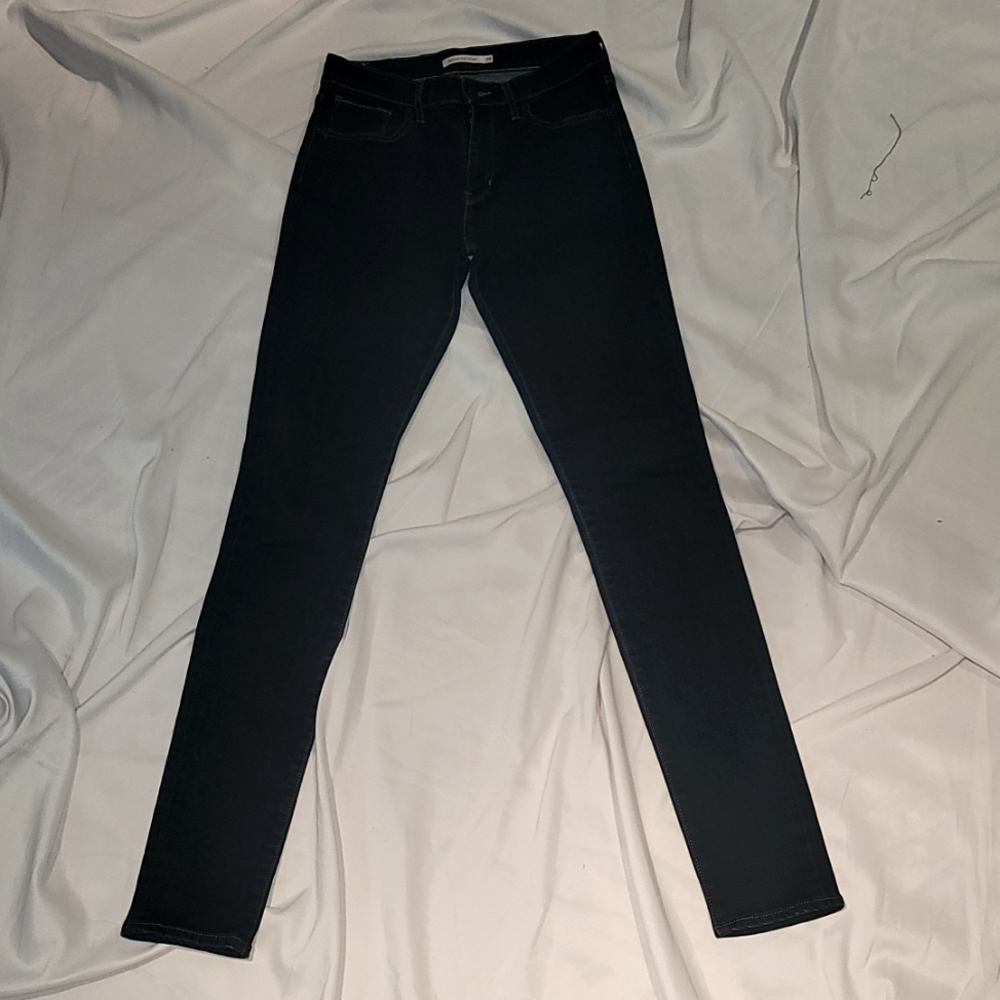 Women's Levi's 721 High Rise Stretch Skinny Size 29 Tall 8 33" inseam